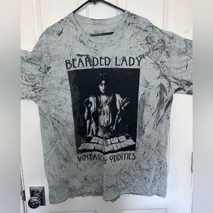 The Bearded Lady’s Mystic Museum Light Grey Seance Graphic Tee
